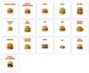 Menu G La Dalle - Les burgers