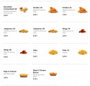 Menu Korner's - Menu tex mexs