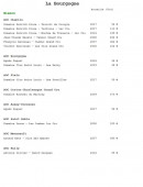 Menu L'eau de vie - Les vins page 3