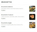 Menu Le Findi - Les bruschettas