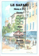 Menu Le Safari - Menu à 29€