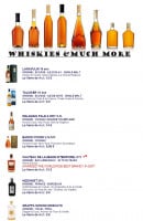 Menu Le Vingt4 - Whiskies