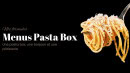 Menu O'PastaCaffe - Pasta box personnalisée