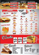 Menu R tacos - Les sandwichs, boissons et desserts