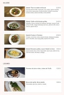 Menu Renee - Les salades et légumes