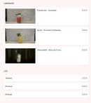 Menu Renee - Limonade et jus