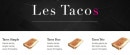 Menu Delicious - Les tacos