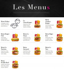 Menu Delicious - Les menus burgers