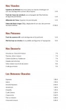 Menu Escale gourmet - Les viandes, poissons,...