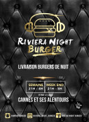 Menu Riviera night burger - Carte et menu Riviera night burger Juan les Pins