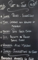 Menu Le Saint Charles - Exemple de plat du jour