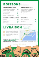Menu Fusion'L - Boissons et informations