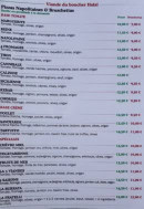 Menu Pizza Fratelli - Les pizzas napolitaines et bruschettas