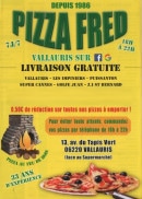 Menu Pizza Fred - Carte et menu Pizza Fred
Vallauris