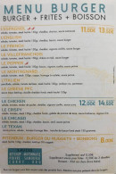 Menu Pizzeria Football club - Les menus burgers
