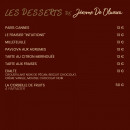 Menu Vidaa Le Moulin de Mougins - Les desserts