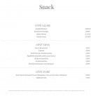 Carte et menu de Les Terrasses du Syracuse à Villeneuve Loubet — Le snack