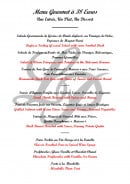 Menu La Pignatelle - Le menu à 38€
