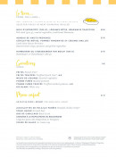 Menu Carlton - La terre..., garnitures et menu enfant