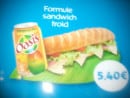 Menu Chez nono - La formule sandwich froid