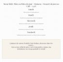 Menu Ciro - Le menu midi et exemple de plat de la semaine