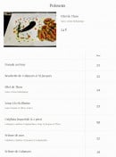 Menu Ciro - Les poissons