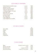 Menu Ernest - Les légumes, garnitures,...