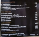 Menu Esther Caffé - Les burgers, viandes, ...