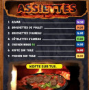 Menu L&T - Les assiettes