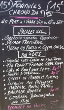 Carte et menu de Ô Resto du Vieux Port à Cannes — Formule midi
