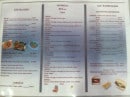Menu Pizzeria La Perle - Les salade, pizzas et hamburgers