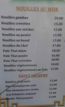 Menu Xuan Le Printemps - Les nouilles