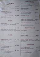 Menu O'Sarracino - Antipasti, focacce, insalate,...