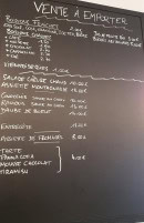 Carte et menu de Le Café de la Place à Saint Sauveur sur Tinee — La vente à emporter