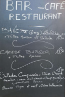 Menu L'escapade - Un exemple de menu du jour