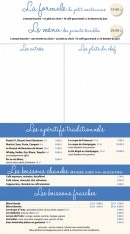 Carte et menu de Les Enfants Terribles à Menton — Les apéritifs et boissons