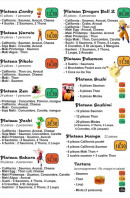 Carte et menu de Sushi manga à La Roquette sur Siagne — Plateaux et tartare