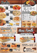 Menu Delyse food - Les pates, assiettes et salades,....