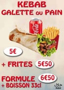 Menu Fast-Food - Formule kebab