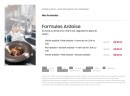 Carte et menu de La Siesta à Antibes — Menu 1