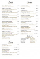Menu Mamo - Pasta, carne, pesce,...