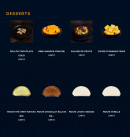 Menu NKI sushi - Les desserts