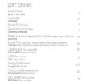 Menu L'Idem Café - Les softs drink