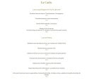 Carte et menu de Le Sant'Ana à Saint Laurent du Var — Les entrées, coquillages et fruits de mer