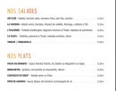 Menu Monkeys - les salades...