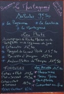 Menu Le Montagnard - Les plats et formules