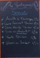 Menu Le Montagnard - Les desserts