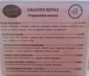 Menu Esprit de Provence - Les salades repas