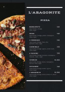 Menu L'aragonite - Les pizzas