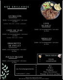 Menu My Grill Riviera - Les grillades